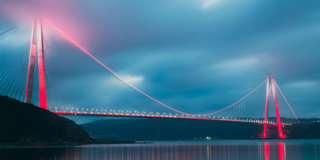 STRATEGIC LOCATION BETWEEN EUROPE AND ASIA